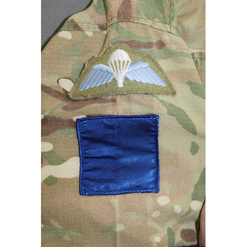 215 - British Army Cameo Shirt with Para Insignia