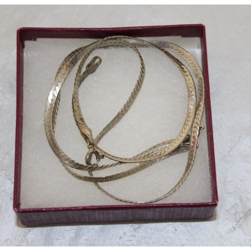 437 - Stamped 925 Italy Silver Necklace & Bracelet In A Box
All Proceeds Go To Charity