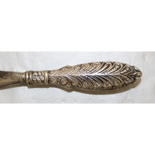 444 - Silver Hallmarked Handled Shoe Horn