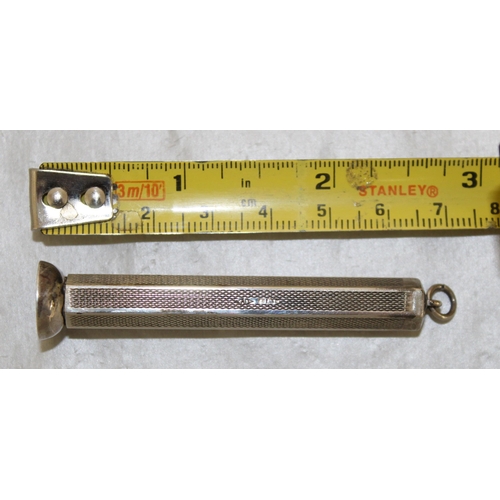 462 - Silver Hallmarked Cigar Hole Puncher Piercer