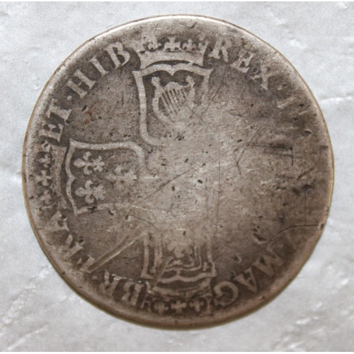 270 - William III Half Crown