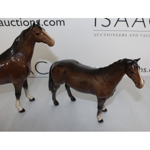 46 - 2 x Beswick Horses
Tallest 21.5cm
COLLECTION ONLY