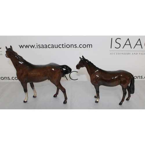 46 - 2 x Beswick Horses
Tallest 21.5cm
COLLECTION ONLY