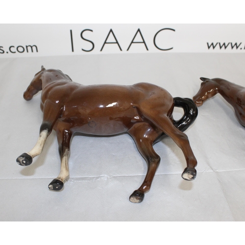 46 - 2 x Beswick Horses
Tallest 21.5cm
COLLECTION ONLY