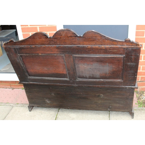 184 - Vintage Monks Bench
Measures 120cm Wide x 100cm Tall x 48cm deep approx
COLLECTION ONLY