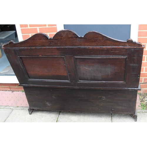 184 - Vintage Monks Bench
Measures 120cm Wide x 100cm Tall x 48cm deep approx
COLLECTION ONLY