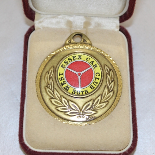 170 - Boxed West Essex Car Club 50th Anniversary Boreham 1998 Medal