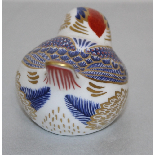 53 - Royal Crown Derby Bone China Goldcrest Paperweight With Gold Stopper
COLLECTION ONLY