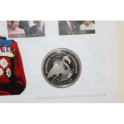 279 - The Platinnum Wedding Anniversary First Day Cover Collection