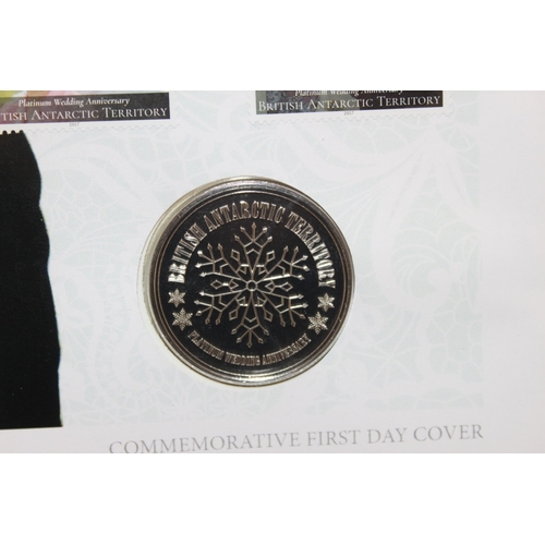 279 - The Platinnum Wedding Anniversary First Day Cover Collection