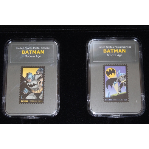 282 - Philatelic Batman Premium Capsals Edition Issue Number 183 of 495 Boxed