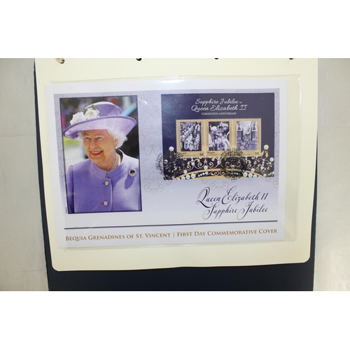 300 - 2 x Albums Of Queen Elizabeth II First Day Cover Collection