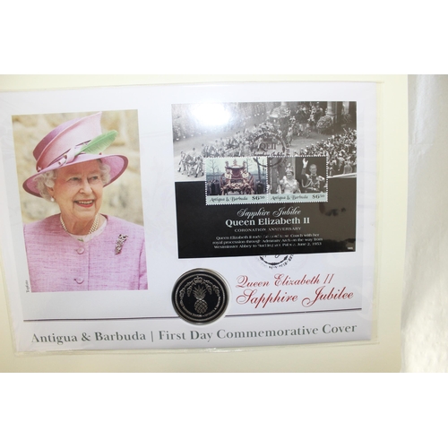 300 - 2 x Albums Of Queen Elizabeth II First Day Cover Collection