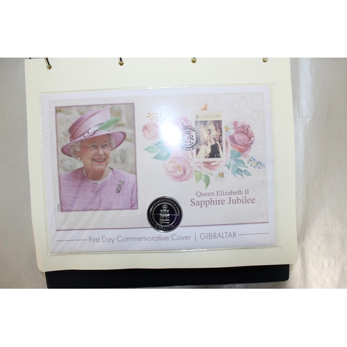 300 - 2 x Albums Of Queen Elizabeth II First Day Cover Collection