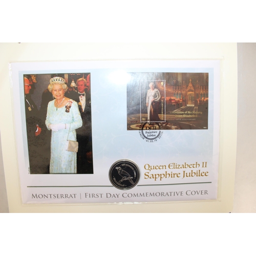 300 - 2 x Albums Of Queen Elizabeth II First Day Cover Collection