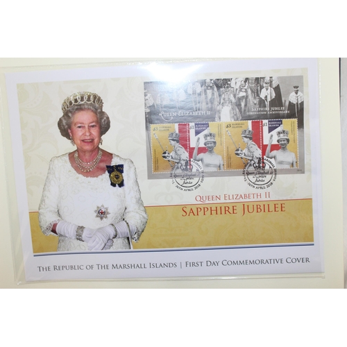 300 - 2 x Albums Of Queen Elizabeth II First Day Cover Collection