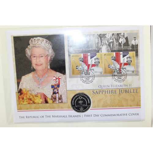 300 - 2 x Albums Of Queen Elizabeth II First Day Cover Collection