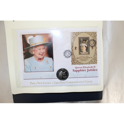 300 - 2 x Albums Of Queen Elizabeth II First Day Cover Collection