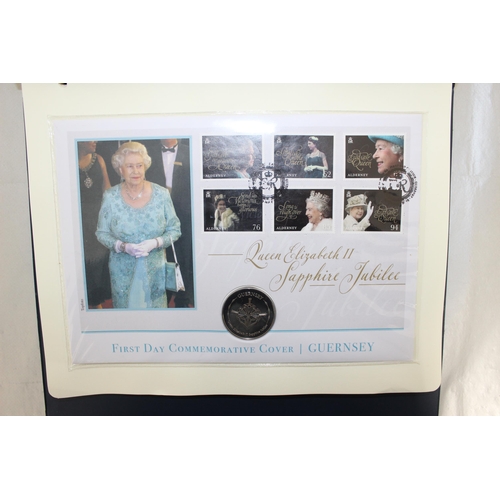 300 - 2 x Albums Of Queen Elizabeth II First Day Cover Collection