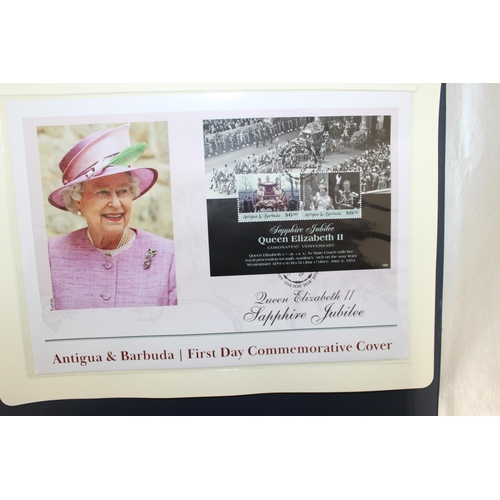 300 - 2 x Albums Of Queen Elizabeth II First Day Cover Collection