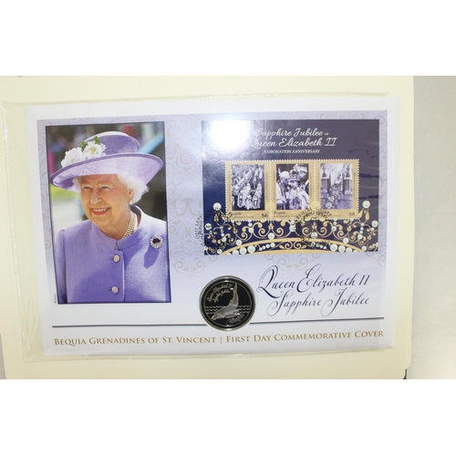 300 - 2 x Albums Of Queen Elizabeth II First Day Cover Collection