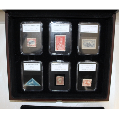 363 - Philatelic 12 x Worldwide Slab Stamps