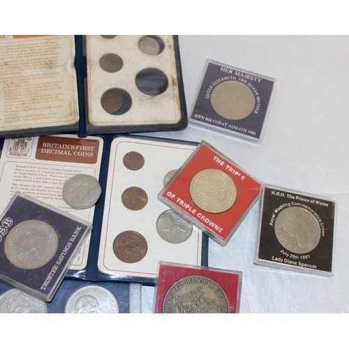 302 - A Selection Of Collectable Coins