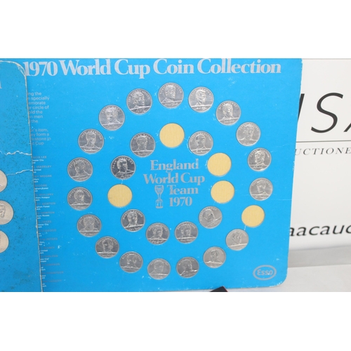 308 - A Collection Of Football Coins & Fobs 1970-1998