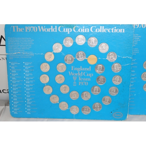 308 - A Collection Of Football Coins & Fobs 1970-1998