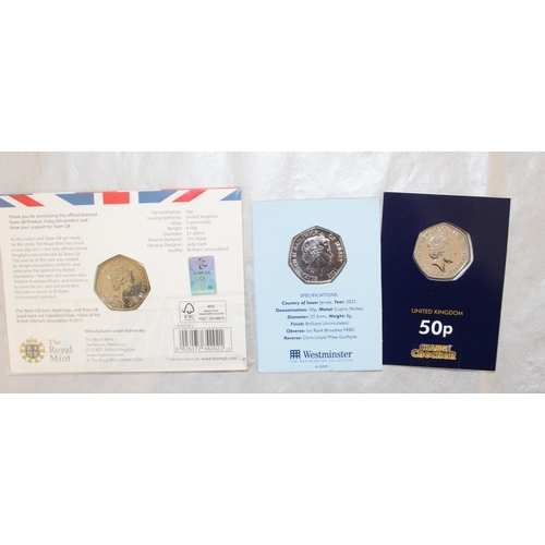 309 - THe Royal Mint Team GB 50p And Others