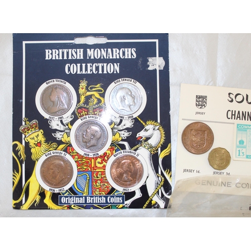 318 - A Selection Of Collectable Coins Including
British Monarchs Collection ETC