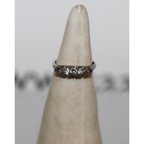 481 - Hallmarked Vintage Silver Ring Size K & 925 Silver ST Christopher Name Engraving On Back As Shown In... 