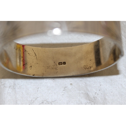 486 - Silver Hallmarked Ladies Bangle