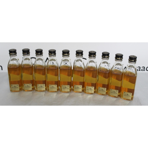 230 - 10 x Miniature Bottles Of Johnny Walker Black Label
COLLECTION ONLY