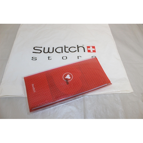 584 - Collectable Vintage Boxed Swatch Swiss Made (UNTESTED) With Original Carrier Bag