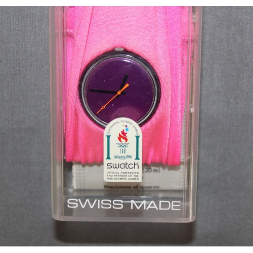 595 - Collectable Vintage Boxed Swatch Swiss Made (UNTESTED)