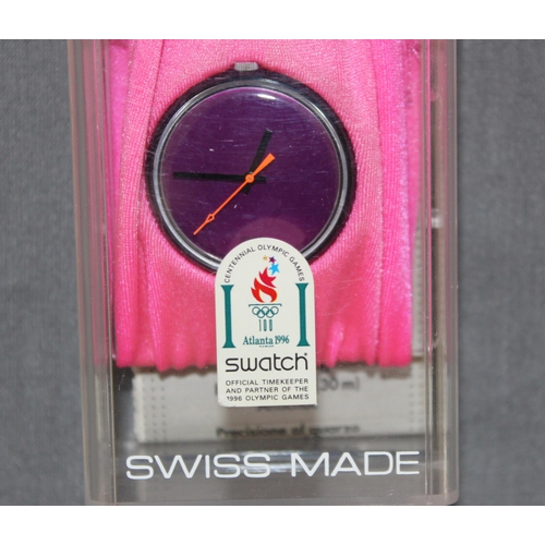 595 - Collectable Vintage Boxed Swatch Swiss Made (UNTESTED)