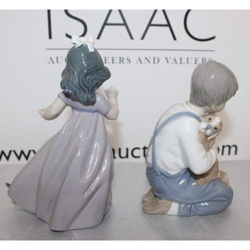 77 - NAO BY Lladro 2 x Figurines
Tallest 16cm
COLLECTION ONLY