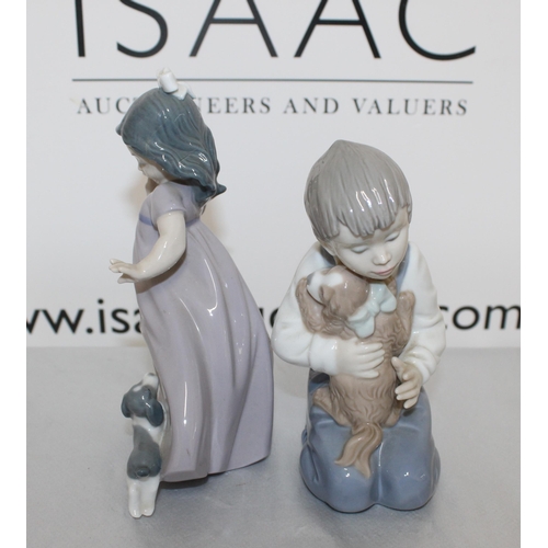 77 - NAO BY Lladro 2 x Figurines
Tallest 16cm
COLLECTION ONLY