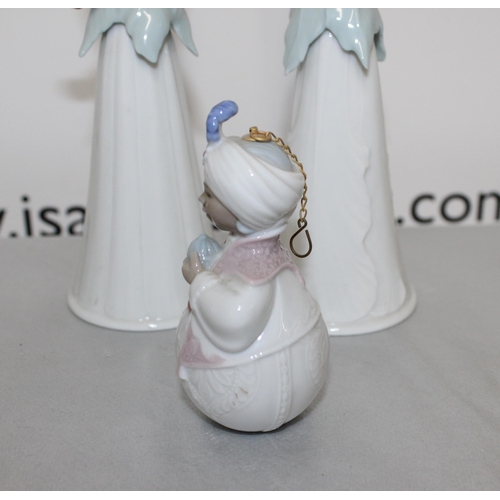 78 - 3 x Lladro Figurines Unboxed  
COLLECTION ONLY 
Tallest 20cm