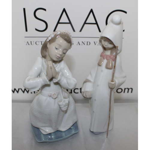 79 - 2 x Lladro Figurines Unboxed 
COLLECTION ONLY
Tallest 22cm