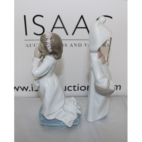 79 - 2 x Lladro Figurines Unboxed 
COLLECTION ONLY
Tallest 22cm