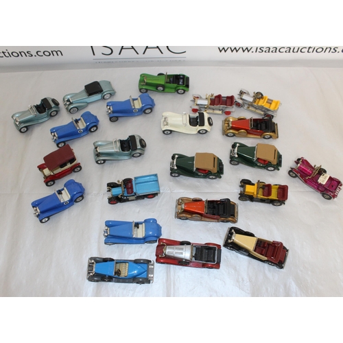 676 - A Selection Of Vintage Style Cars 
Including Matchbox Models Of Yester years/Matchbox/Lesney