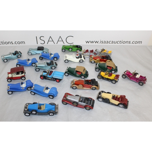 676 - A Selection Of Vintage Style Cars 
Including Matchbox Models Of Yester years/Matchbox/Lesney