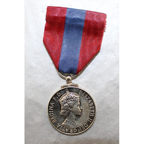 154 - Royal Mint Imperial Service Medal/ Station Warden For Faithful Service - William Malbon