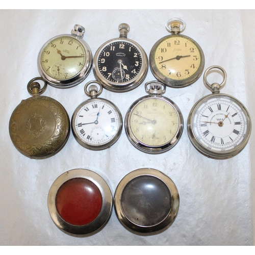 606 - A Selection Of Pocket Watches And Cases