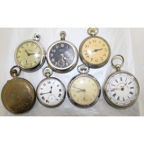 606 - A Selection Of Pocket Watches And Cases