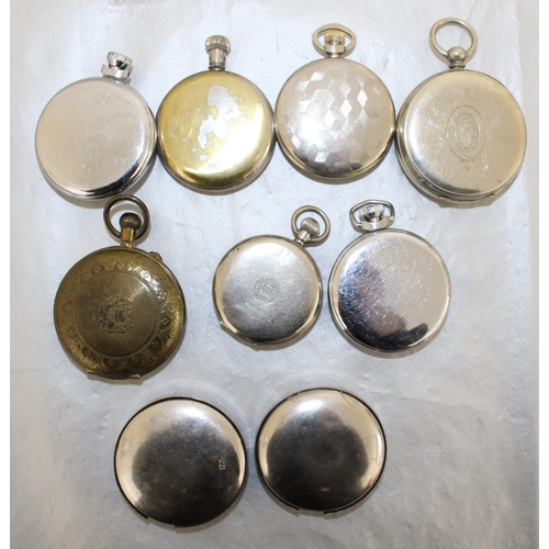 606 - A Selection Of Pocket Watches And Cases