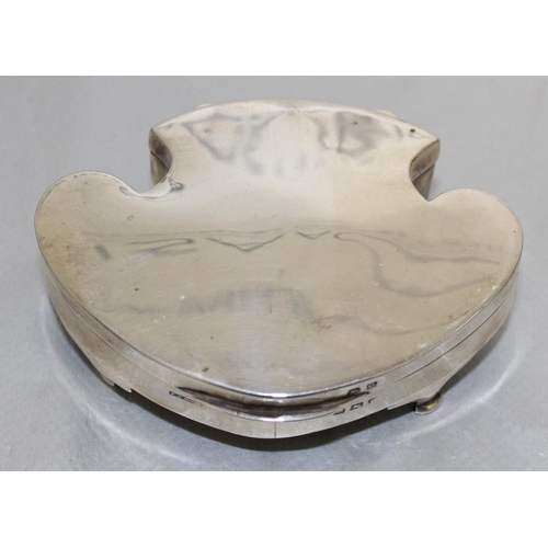 521 - Silver Hallmarked Ring Box
Length 10cm