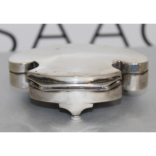 521 - Silver Hallmarked Ring Box
Length 10cm